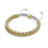 Weiß x Gold | Gaia Weizenkettenarmband